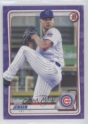 2020 Bowman Draft Purple Border 15/250 Ryan Jensen #BD-9 0kr0