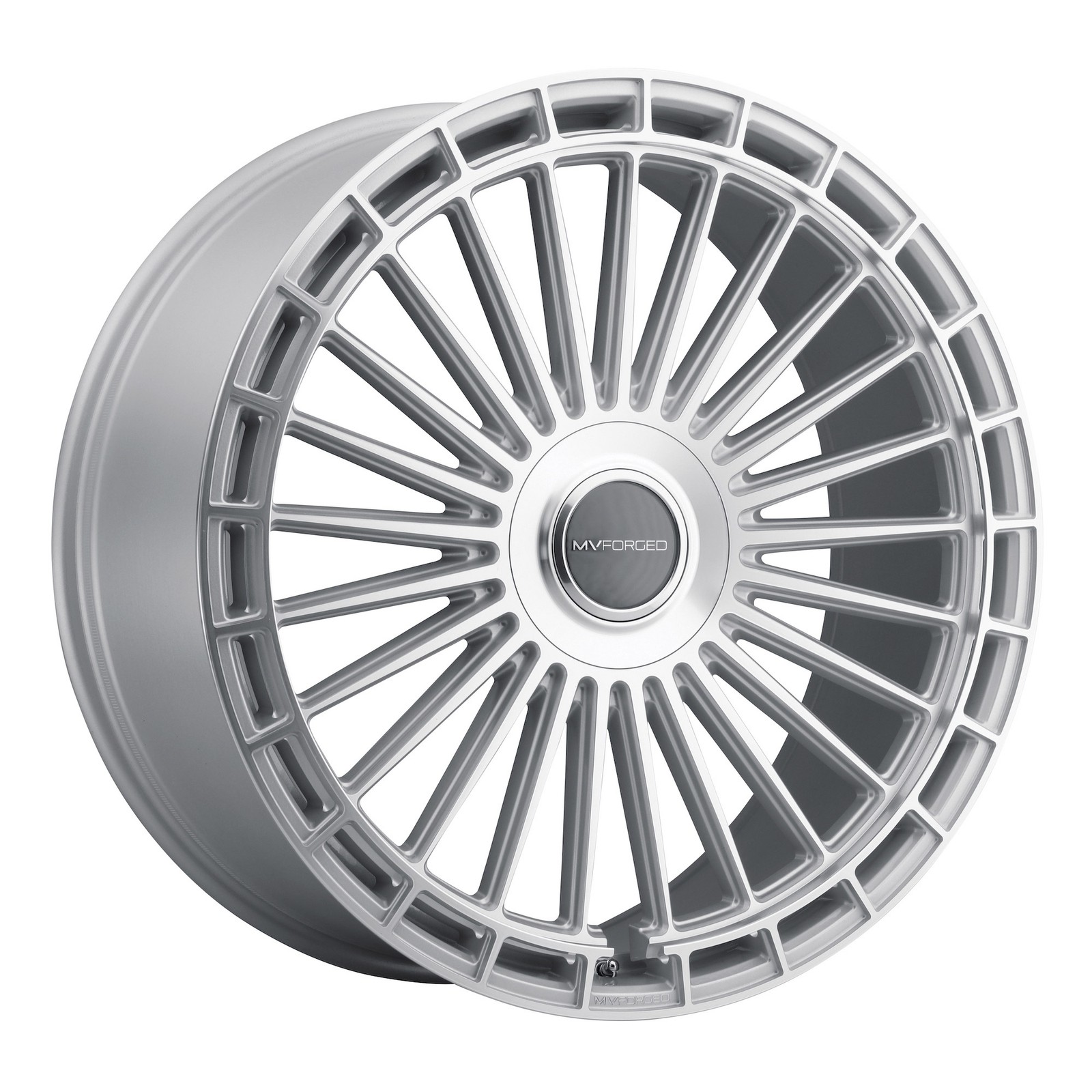 24" MV Forged MVF40 Silver Concave Wheels Rims Fits Rolls Royce Ghost