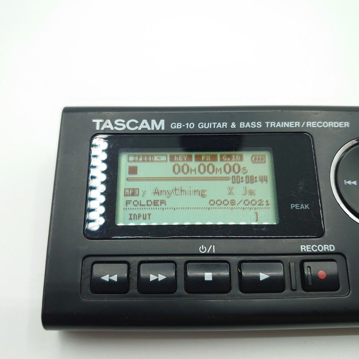 TASCAM GB-10 ギター＆ベーストレーナー GB-10 | Guitar/Bass Trainer/Recorder/Tuner | TASCAM - United