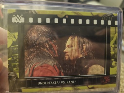 2021 Topps WWE - Match Film Strips WrestleMania Undertaker vs. Kane #64/75