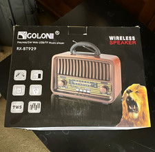 Golon RX-BT929 AM/FM/SW Portable Radio, Bluetooth, USB/TF Playback, TWS