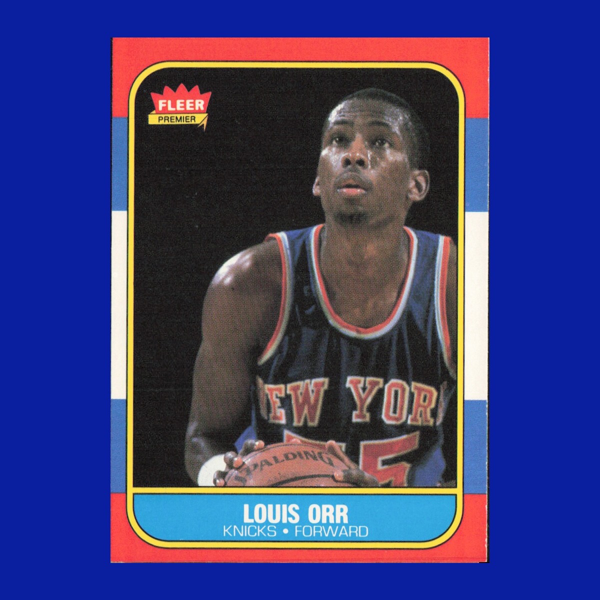 1986-87 Fleer #83 Louis Orr