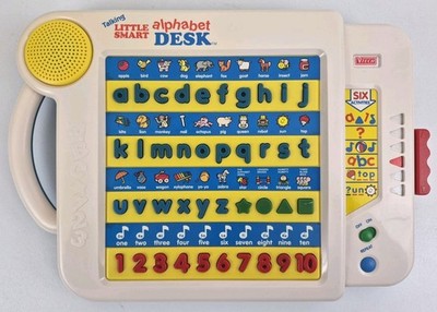 VTech Talking Little Smart Alphabet Desk ABC Learning Toy Tested