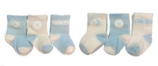 Converse Infant Toddler Socks 6 Pack 3C-7C Toddler