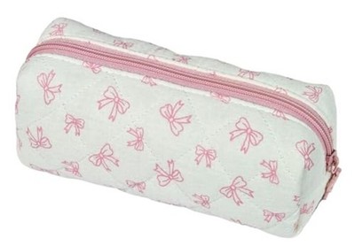 Pencil Pouch Cute Pencil Case for Girls Aesthetic Pencil Bag with A cute bow