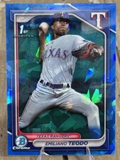 2024 1st Bowman Chrome Sapphire Edition Prospects Emiliano Teodo #BCP-180