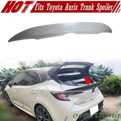 Paint Fits TOYOTA Corolla Auris E210 5D Hatchback Rear Middle Trunk Spoiler 18+