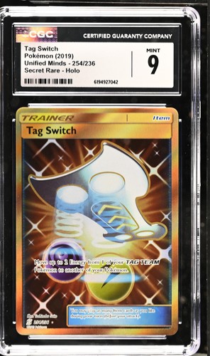 Tag Switch graded CGC 9 for sale on eBay