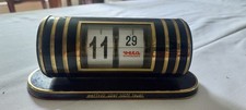 K&ouml;hler Zylinder-Klappzahlenuhr (1950er) &ndash; &bdquo;Veela&ldquo; Werbeedition