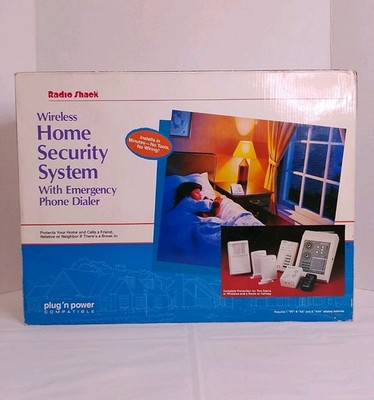 Vintage RadioShack Wireless Home Security System Phone Dialer Plug 'n Power
