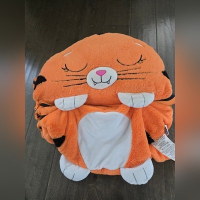 Happy Napper Kids Sleeping Bag Stuffed Animal Pillow – Tiger