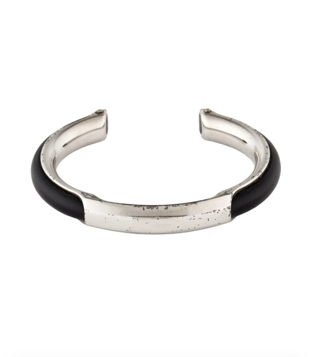 Hermes Kyoto Silver Cuff Bracelet, 7