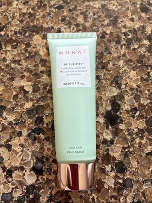 Monat Be Purified Cold Charcoal Mask 1 Oz Full!