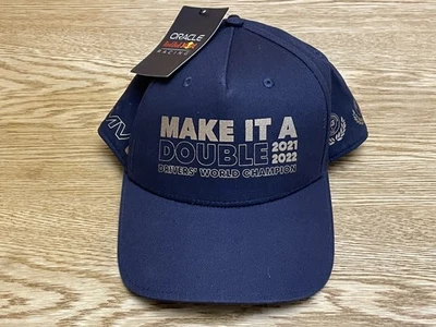 F1 Oracle Red Bull Racing Double World Champions Snapback BNWT - Image 1 of 4