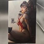 VAMPIRELLA ARMAGEDDON #9 RED SIGNED VIRGIN KYUYONG EOM EXCLUSIVE COA 1