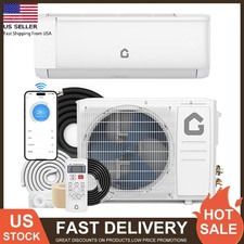 18000 BTU 19 SEER Ductless Mini Split Air Conditioner Heat Pump AC Inverter 230V