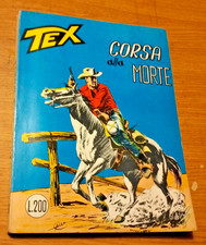TEX WILLER # 58-CORSA ALLA MORTE -AGOSTO1965-1a EDIZIONE 200 LIRE- EDICOLA