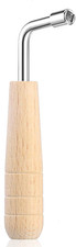 4mm Autoharp Tuning Wrench, L-Shape Wooden Handle Key for Piano, Lyre  Kantele