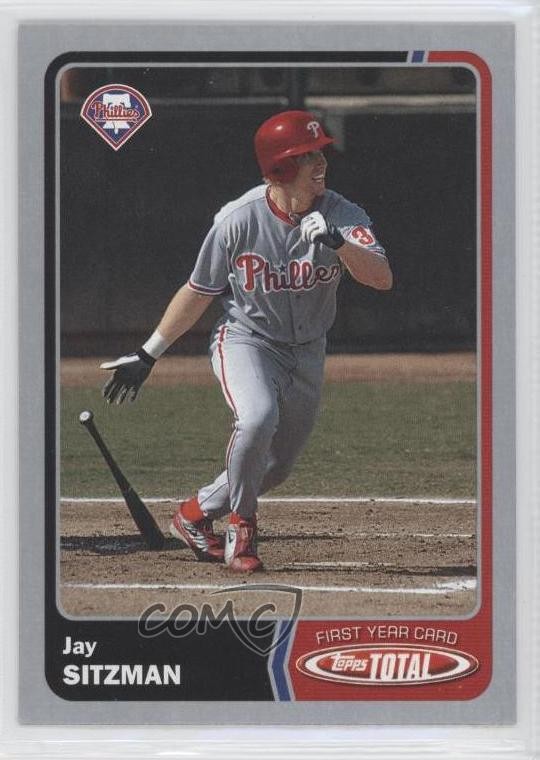 2003 Topps Total Silver Jay Sitzman #947 Rookie RC 0b8