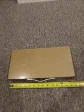 Kenco Metal Slide File Box with Plastic Holder Gold Colored 125 Slide Capacity