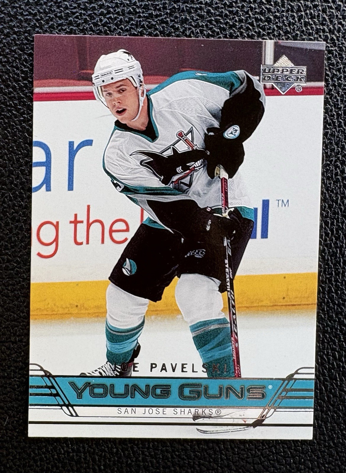 2006/07 UPPER DECK #487 JOE PAVELSKI RC YOUNG GUNS SHARKS!