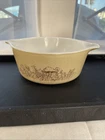 Vintage Pyrex 472 B Forest Fancies 1.5 Qt Cinderella Mixing Bowl Mushroom USA
