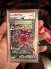 Pokémon Gengar VMAX Fusion Strike Secret Rare Alternate Art Holo 271/264 PSA 10