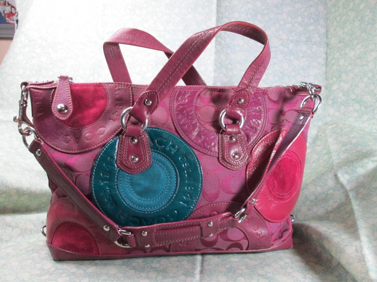 バッグ Coach Ashely Satchel Pink Hand Bag y2k Coach Ashley Satchel/Top Handle Bag Pink Bags & Handbags for Women