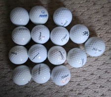 15 Titleist NXT Tour NXT Extreme Practive Golf Balls AA Value 2A Grade Condition