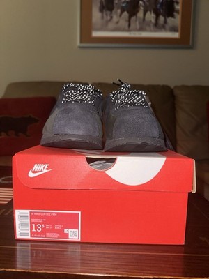 New Nike Cortez PRM Great Outdoors Triple Black Women Size 13.5/Men Size 12 2023