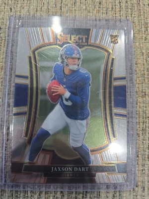 2025 Panini Select Jaxson Dart Concourse Rookie Card #93 NY Giants RC QB
