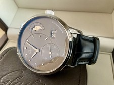 Glashütte Original PanoMaticLunar Grey Dial 40mm Auto Moon-phase.  Full set.