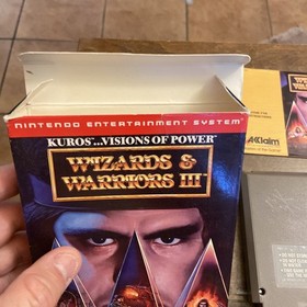 Wizards & Warriors III completo CIB NES Nintendo