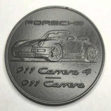 Porsche Medaille von 1995 - 911 Carrera 4 - Bronze - 40 mm - 20,0 Gramm -