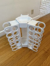 Art Bin Vinyl Storage Rack for 18 Vinyl Rolls / Vinyl Roll Organizer