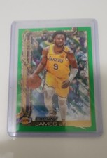 2025-26 Topps Holiday Bronny James #H121 Holiday Green Glitter /5