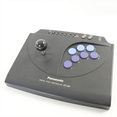 Panasonic 3DO DIGITAL STICK CONTROLLER FZ-JS1 Fighting Tested 2515