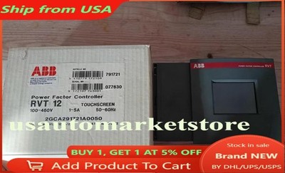 1PCS ABB RVT-12 power factor controller 100~460VAC new Fast Shipping US Free TAX