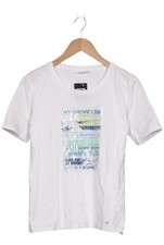 BRAX T-Shirt Damen Shirt Kurzärmliges Oberteil Gr. EU 36 Weiß #9ewng2m
