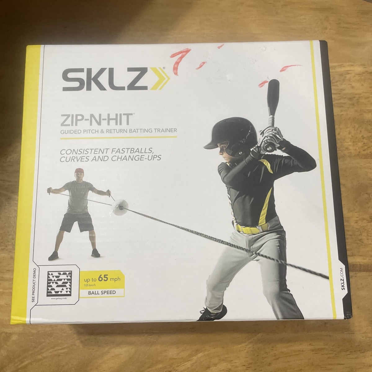 SKLZ Zip-N-Hit Pro - Entraîneur De Batting Baseball/Softball - Occasion