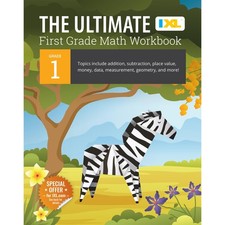 1st Grade Math Workbook Must Know Skills Addition Subtraction Geometry Time 2...