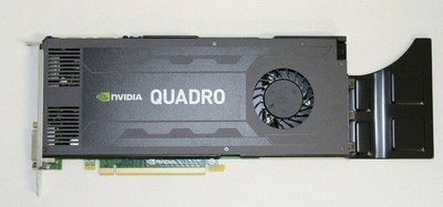 NVIDIA Quadro K4200 4GB GDDR5 Graphics Card 2x DP 1x DVI Used