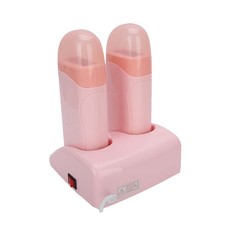 Professional Double Wax Heater Hair Removal Machine Pink 220V EU