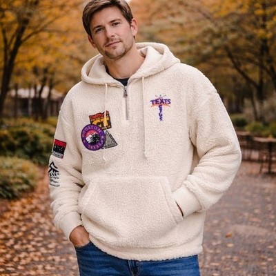 Cactus Jack Travis Scott Sherpa Hoodie - Size L