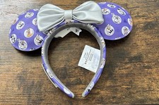 Disney Parks Loungefly 100 Years Minnie Mouse Headband Ears Mickey Friends NEW
