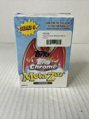MetaZoo Topps Chrome Series 0 Blaster Box Cryptid Nation New SEALED F5