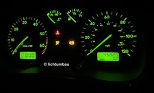 VW Polo 6N1 Facelift UK Meilen Tacho BLAU WEIß ROT LED Wunschfarbe 1,4 6NF 6N