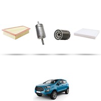 Hoffcar Wartungs-Kit 4 Filter FüR Ford Ecosport 1.5 Ti-Vct 82 Kw 2014