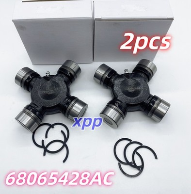 2Pcs Outer Axle U Joint 68065428AC Compatible with 10-23 Ram 2500 3500 for 08-14