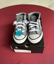 Converse All Star Chuck Taylor Mid Top Size 1 JUNIOR 668439F